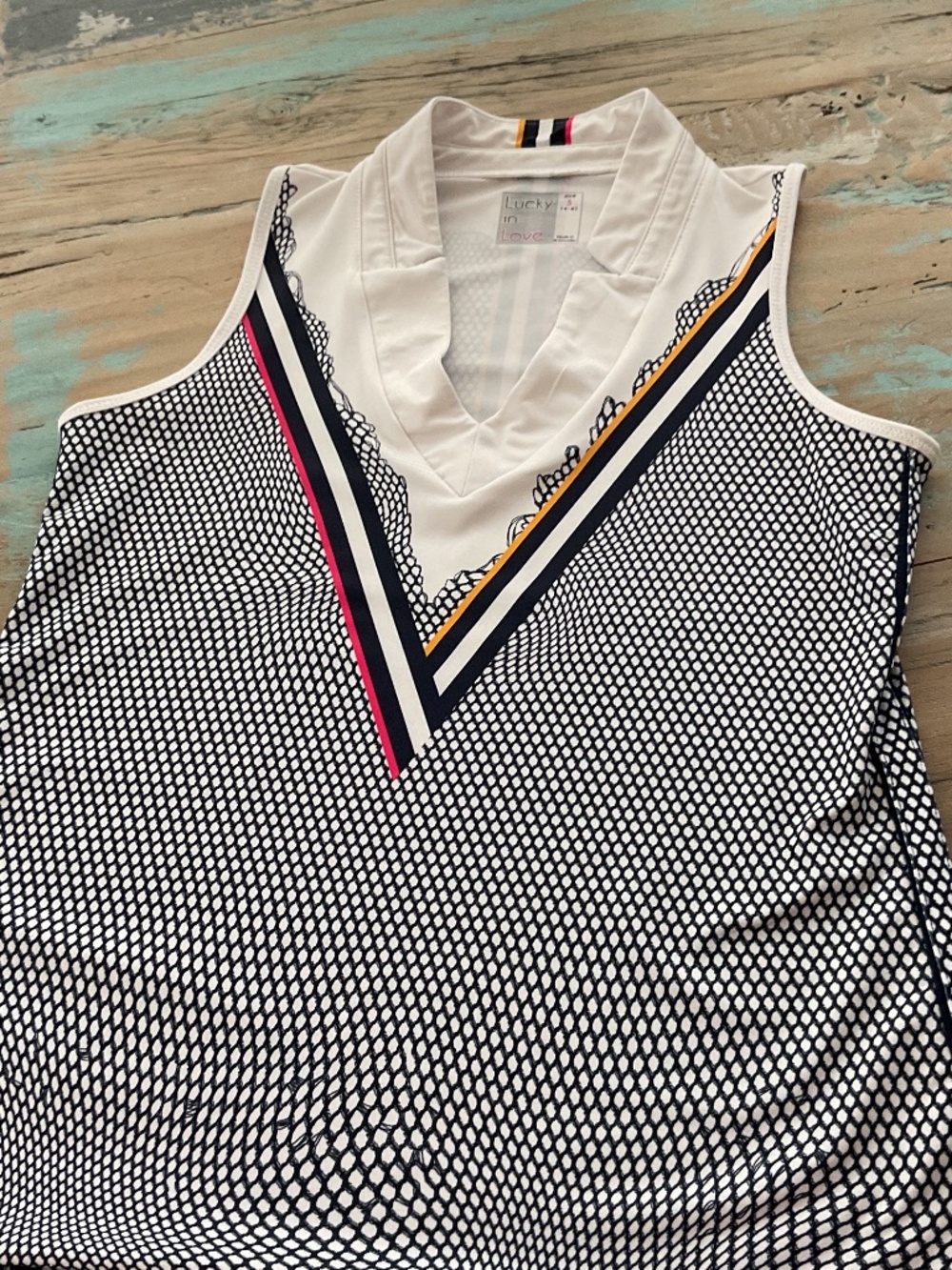 Lucky in Love tennis top